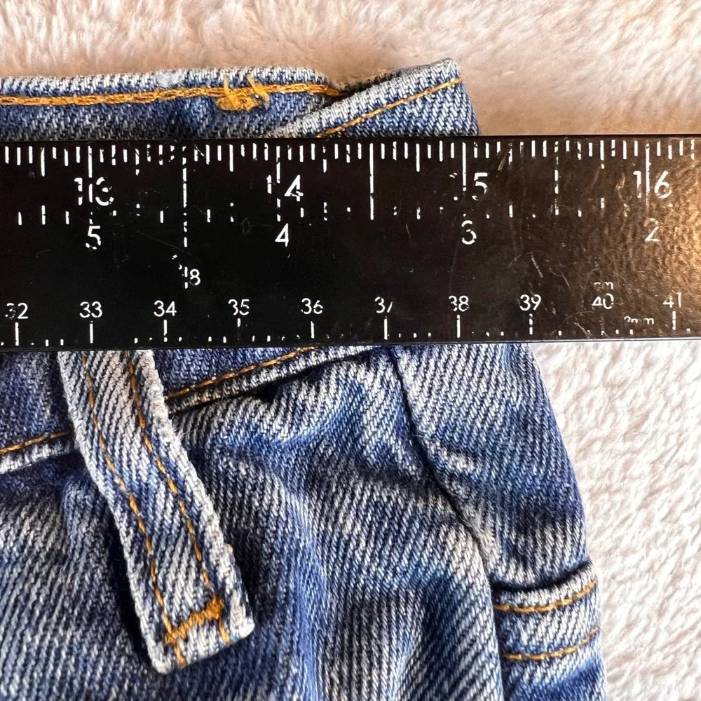 Vintage Levis 517 Orange Tab Jeans Mens 32x36 Made in USA Bootcut Denim Blue